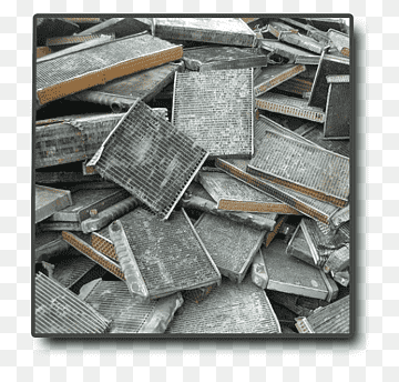 chatarra de reciclaje de metal latón del radiador, caídas diversas formas, ángulo, reciclaje, acero png thumbnail