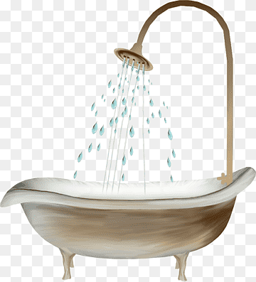 brown bathtub, Bathtub Bathroom Tap Shower, bathtub, furniture, room, wood png thumbnail