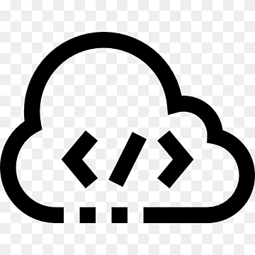 Computerikonen eingekapseltes Postscript, Computerwolke, Bereich, schwarz, Schwarz und weiß png thumbnail