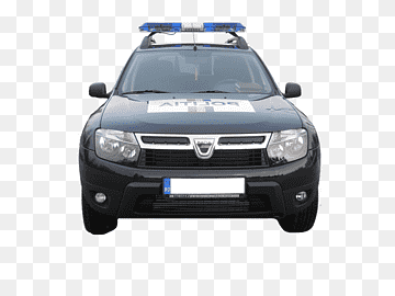 Dacia Duster City car Vehicle registration plate Sport utility vehicle, Police car, police Officer, car, mode Of Transport png thumbnail