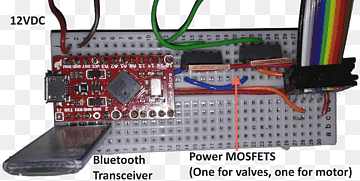 Microcontroller Breadboard Elektronisk teknik Elektronik Elektronisk komponent, Computer, breadboard, kredsløbskomponent, Prototyping af kredsløb png thumbnail