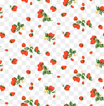 Milkshake Strawberry Shortcake Fruit Pattern, Red strawberry, leaf, grass, flower png thumbnail