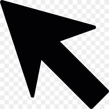 Computermusemarkør, Computermus, vinkel, PIL, sort png thumbnail