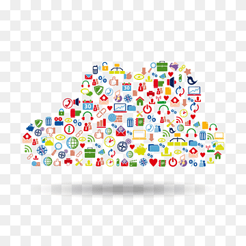 Cloud computing Scalable Graphics Icon, Cloud Network material, Adobe Illustrator, areal, tegneserie Cloud png thumbnail