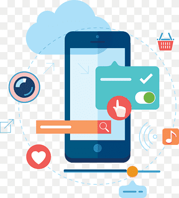 Web development Mobile app development Android software development, android, blue, angle, text png thumbnail
