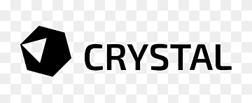 Crystal Programmeringssprog Ruby Computerprogrammering, rubin, vinkel, sort, sort og hvid png thumbnail