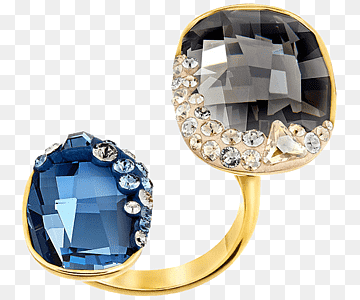 Earring Swarovski AG Jewellery Bracelet, Swarovski jewelry ring opening, love, gemstone, ring png thumbnail