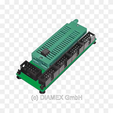 Mikrocontroller Hardware-Programmierer In-System-Programmierung atmel avr, dil, atmel, atmel avr, Schaltungskomponente png thumbnail