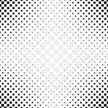 Fondo de patrón cuadrado abstracto monocromo, png thumbnail