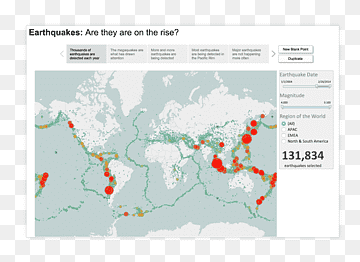 Datavisualisering Map Tableau Software, kort, Analytics, areal, mærke png thumbnail