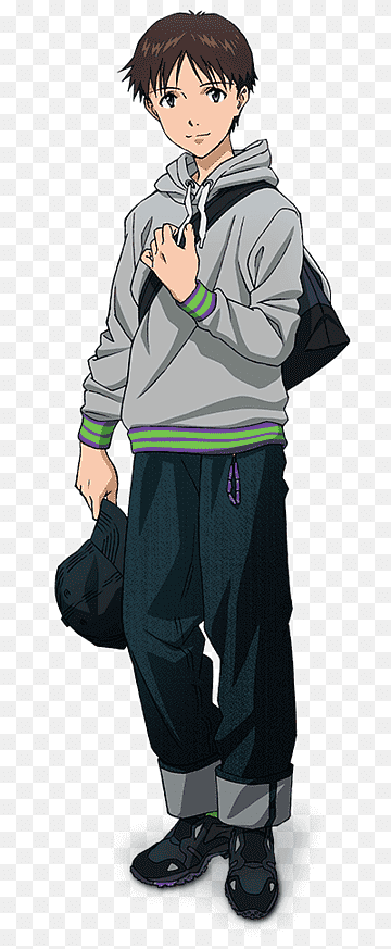 Shinji Ikari Asuka Langley Soryu Evangelion Anime Kaworu Nagisa, Anime, manga, fictional Character, cartoon png thumbnail