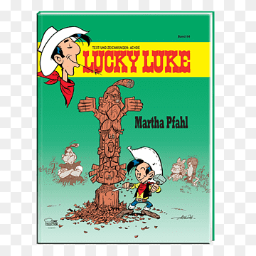 Kid Lucky, Statue Squaw L'apprenti cow-boy Lucky Luke 94: Lucky Kid – Martha Pfahl, LUCKY LUKE,  png thumbnail