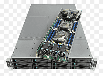 Servidors informàtics Intel Xeon Phi Unitat central de processament, intel, 2 U, Unitat central de processament, xassís png thumbnail