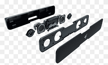 Razer Leviathan Soundbar 5.1 surround sound Loudspeaker, 51 Surround Sound, angle, sound, auto Part png thumbnail