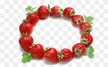 Juice Strawberry Desktop Flavored milk Fruit, Annular strawberry fruit, natural Foods, frutti Di Bosco, food png thumbnail