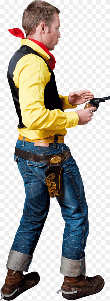 Lucky Luke graphy Cowboy Costume Art, cowboy, cowboy, toddler, profession png thumbnail
