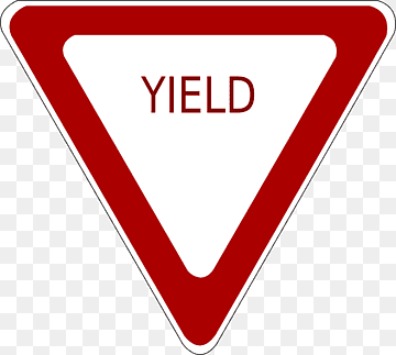 Yield sign Traffic sign Stop sign, Stop Sign Template, text, triangle, heart png thumbnail