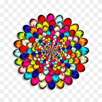 Glass, 3d, Luminescent, Rainbow, Colors, Shiny, Layers, Ornament, Element, Wheel, png thumbnail