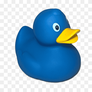 Rubber duck Toy Bathtub Plastic, baby toy, blue, animals, bathroom png thumbnail