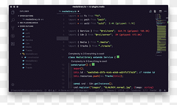 Atom Visual Studio Code Codi font Editor de text Programari informàtic, estrès d'oficina, àtom, marca, programa d'ordinador png thumbnail