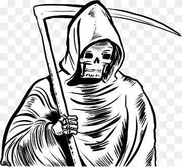 Watch Dogs 2 Desktop Drawing Video game, grim reaper, game, computer, monochrome png thumbnail
