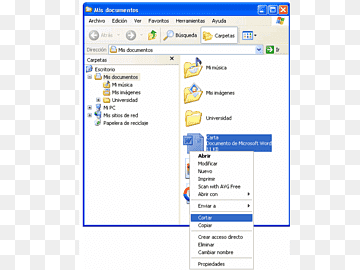 Computer program Context menu File Folders, Menu, text, computer, computer Program png thumbnail
