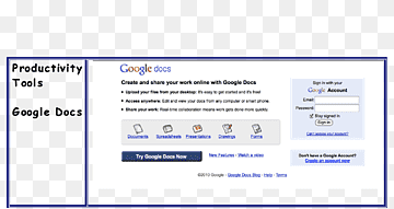 Webseite Computerprogramm Screenshot-Organisation, Google Docs, Bereich, Marke, Computer png thumbnail