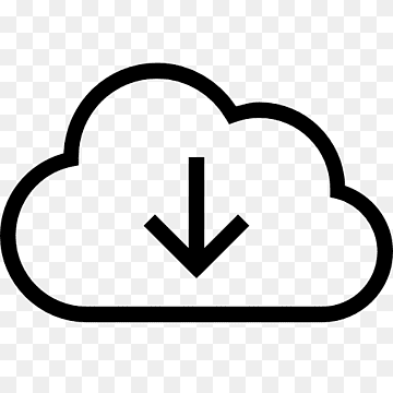 Cloud computing Computer ikoner Cloud storage Internet, cloud computing, areal, sort, sort og hvid png thumbnail