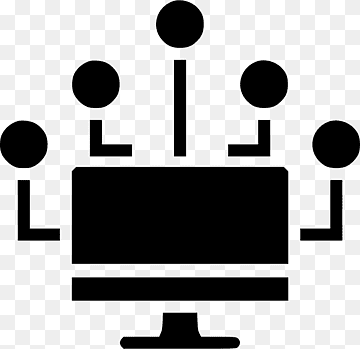 Icones d’ordinador Node Xarxa d’ordinadors, ordinador, àrea, blanc i negre, comunicació png thumbnail