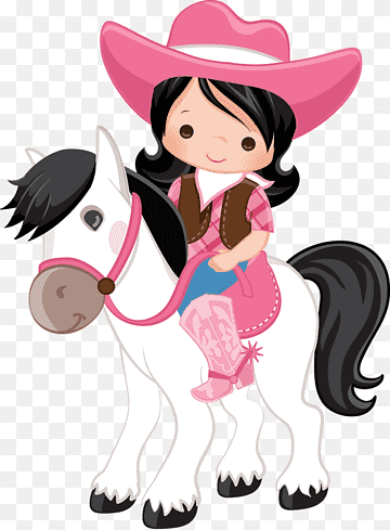 Cowboy American frontier Drawing, horse, horse, mammal, child png thumbnail