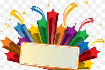 Arte de estrellas multicolores, promoción web banner publicitario, banner, lápiz, Servicio, gente png thumbnail