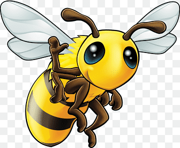 Animació de dibuixos animats d’abelles, minant abelles, animació, artròpode, abella png thumbnail