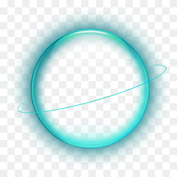 blue luminescent planet, decoration, planet, gradient png thumbnail