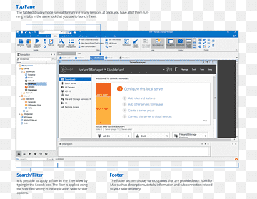 Computerprogramm Remote-Desktop-Software Desktop-Computer Remote-Desktop-Protokoll, Computer, Bereich, Blog, Marke png thumbnail