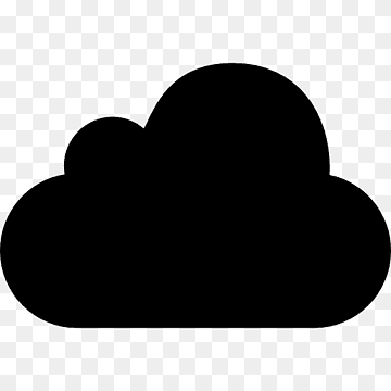Computer ikoner Cloud computing, cloud computing, sort, sort og hvid, Sky png thumbnail