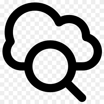 Cloud-Speicher Cloud-Computing-Computer-Icons Computer-Datenspeicher, Cloud-Computing, Bereich, Schwarz und weiß, Kreis png thumbnail
