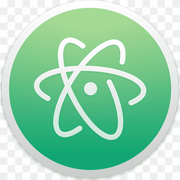 Atom-Quellcode-Editor Texteditor Logo visuelle Studio-Code, Design, Kunst, Atom, Marke png thumbnail