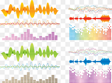 Soundbar Illustration, Sound color colorful renderings, color Splash, text, color Pencil png thumbnail