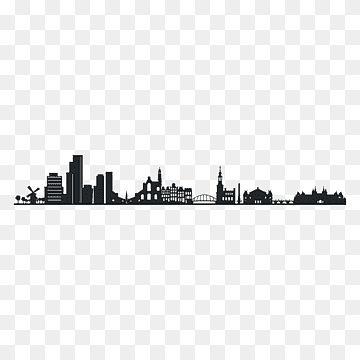 Skyline Amsterdam Wall decal Sticker Vinyl group, luminescent, animals, text, city png thumbnail