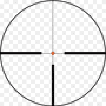 Telescopic sight Reticle Hunting Vortex Optics, osservazione, angle, symmetry, objective png thumbnail